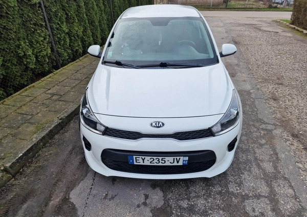 Kia Rio cena 25900 przebieg: 83635, rok produkcji 2018 z Knurów małe 781